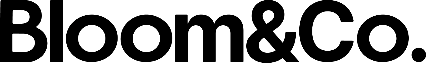 Black Logo Bloom&Co